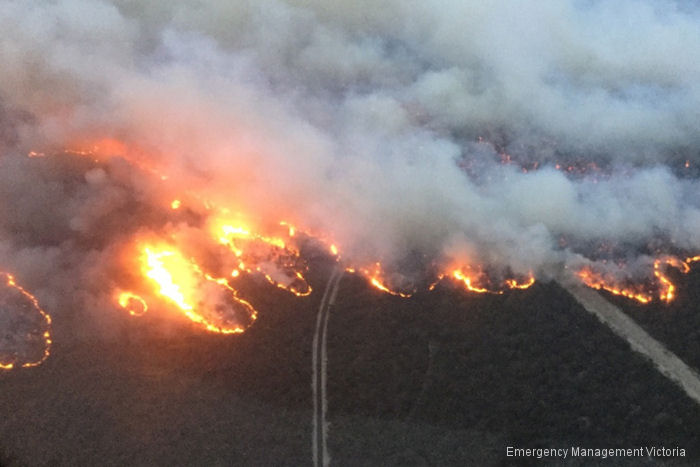 Night Firebombing for the First Time in Australia