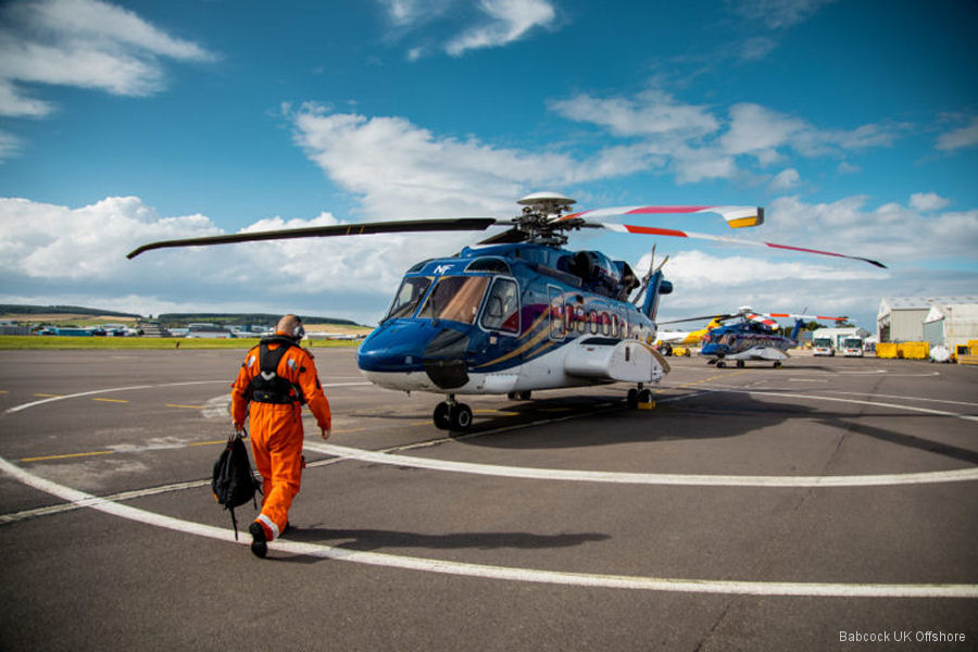helicopter news August 2019 Babcock UK Offshore Renewed North Sea Contracts