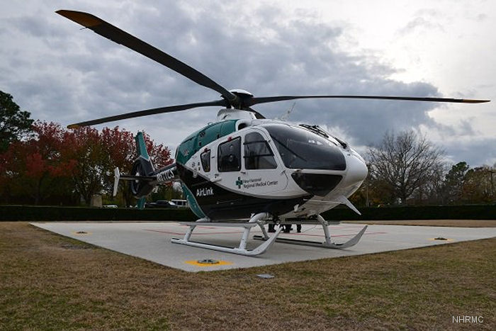 NHRMC AirLink EC135 at Brunswick, NC