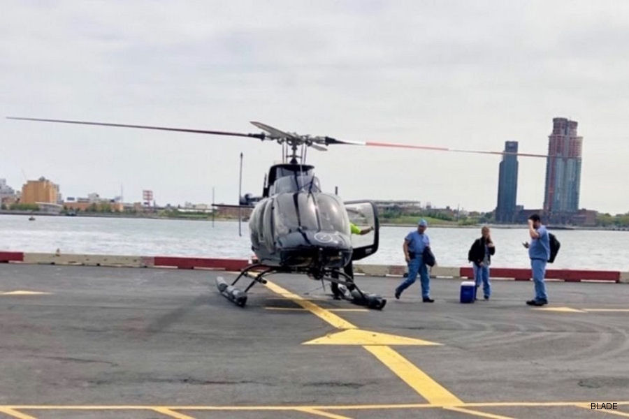BLADE and NYU Langone Partner for Medical Helicopter