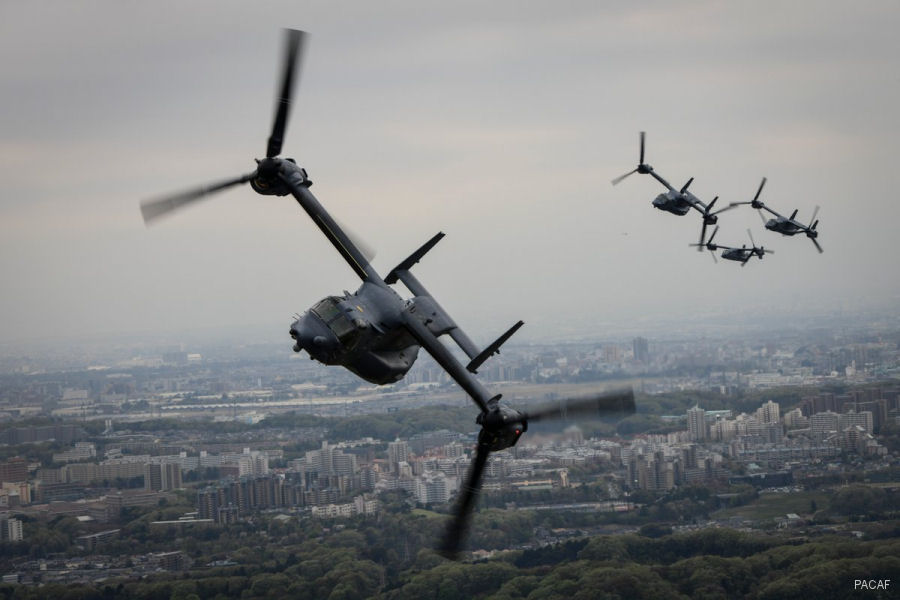 USAF Activates New Osprey Squadron in Japan