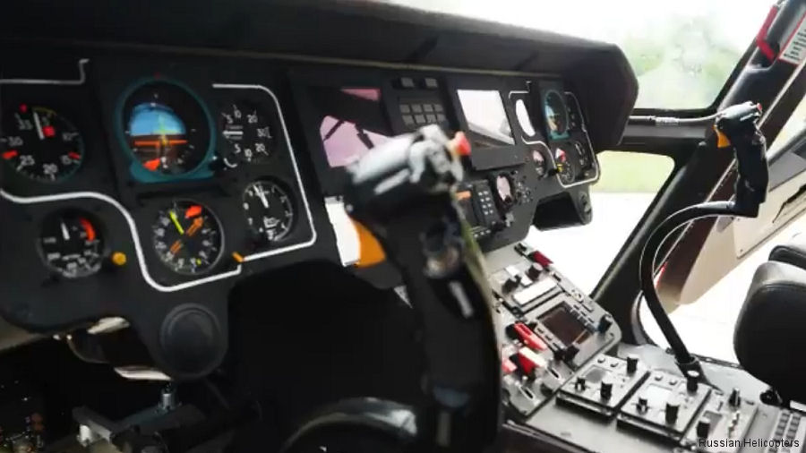 Russian Helicopters Ansat at Paris Air Show 2019