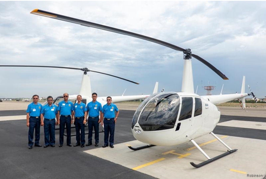 Philippine National Police Gets Two R44 for Training