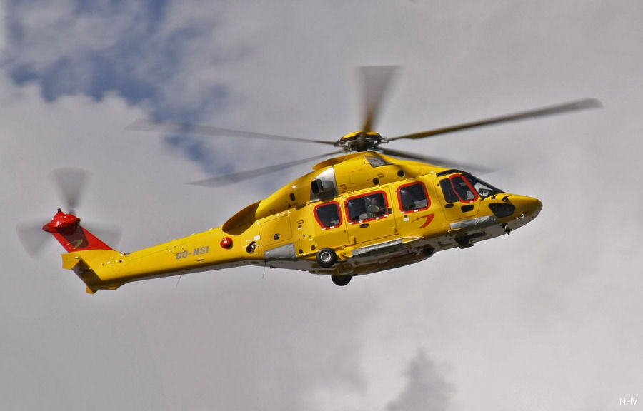 NHV Aberdeen H175 New Contract with Premier Oil