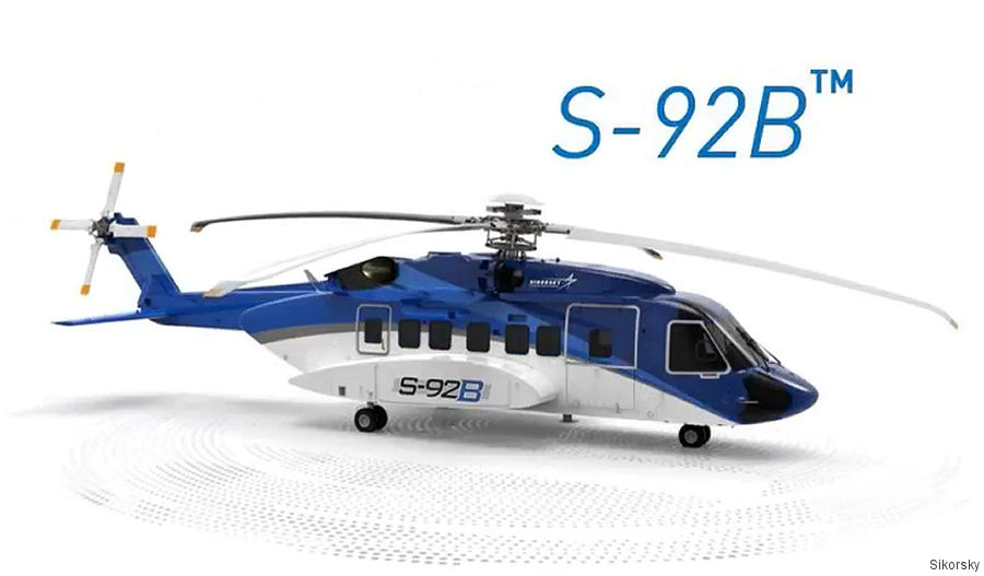 Sikorsky Unveils S-92A+ and S-92B