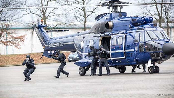 Becker ADS-B for Bundespolizei Super Pumas