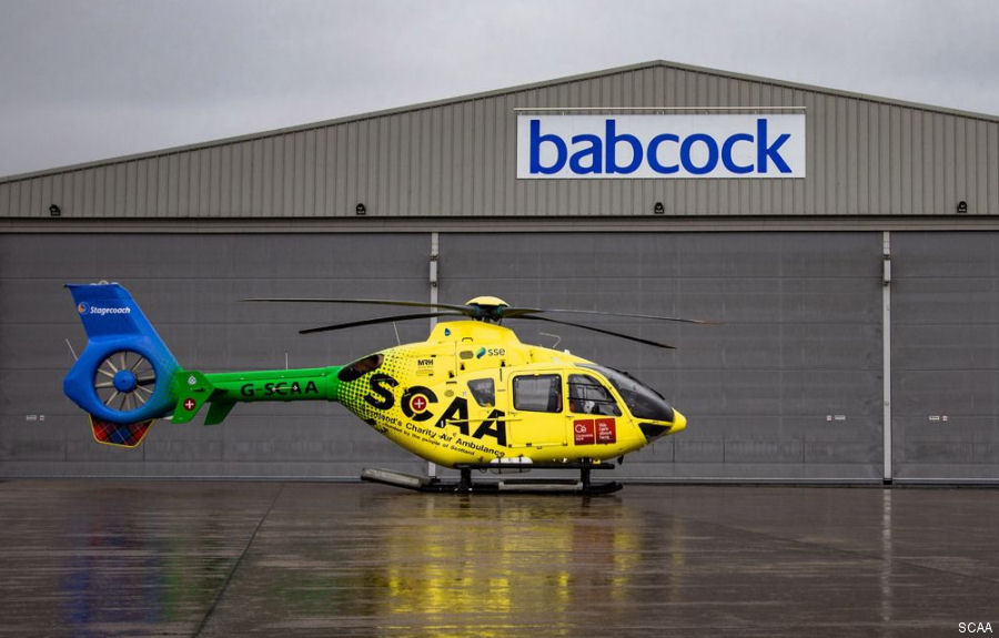 Scotland’ Charity Air Ambulance from Aberdeen