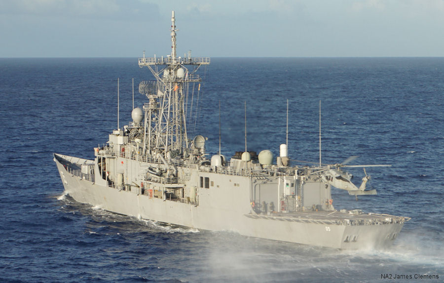 American Seahawk in Australian Frigate