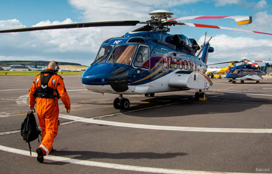 Backcock S-92 and H175 for Serica Bruce Complex