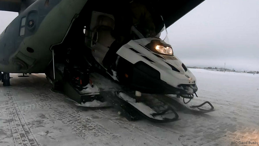 USAF CV-22 Osprey Tests SLATS in Norway