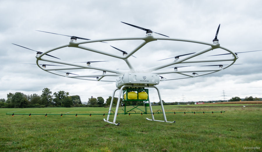 John Deere and Volocopter Drone for Agriculture