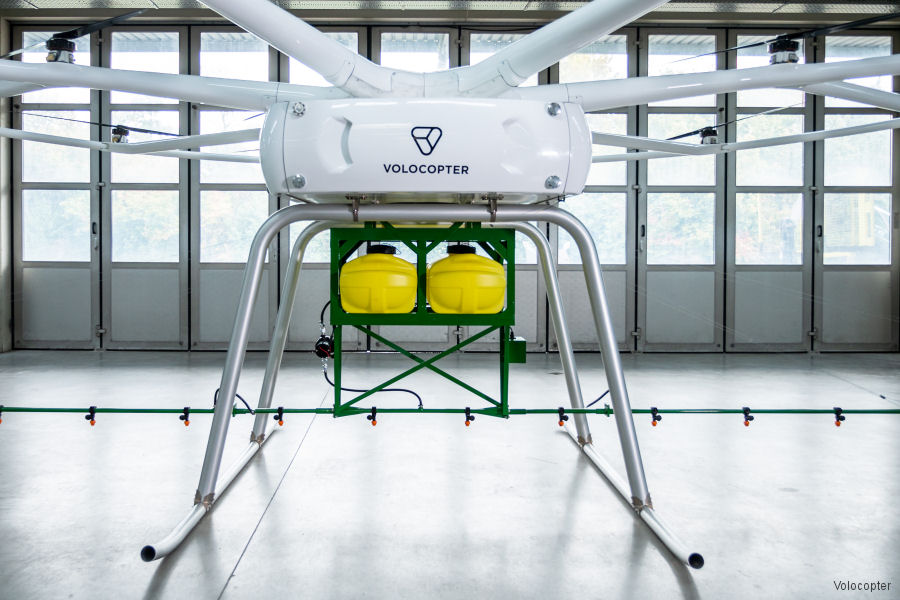 John Deere and Volocopter Drone for Agriculture