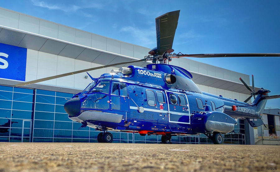 1000th Super Puma Delivered to Bundespolizei