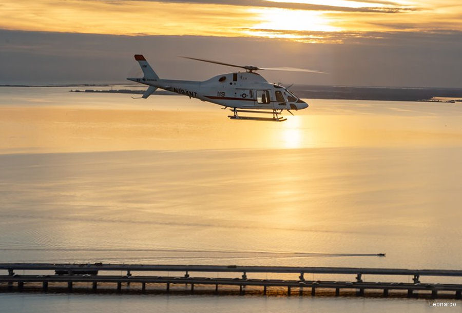 Leonardo Submits TH-119 for US Navy TH-XX Program