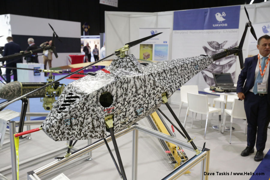 UAVOS Drones at DSEI 2019