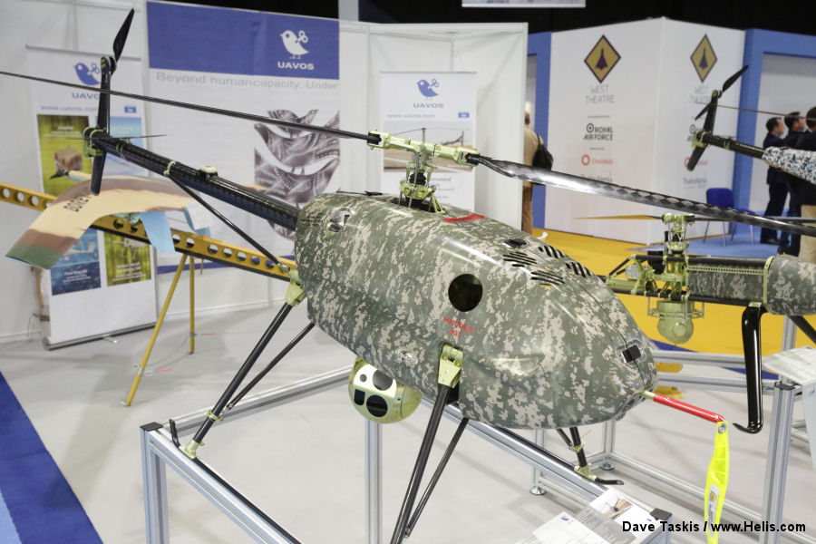 UAVOS Drones at DSEI 2019