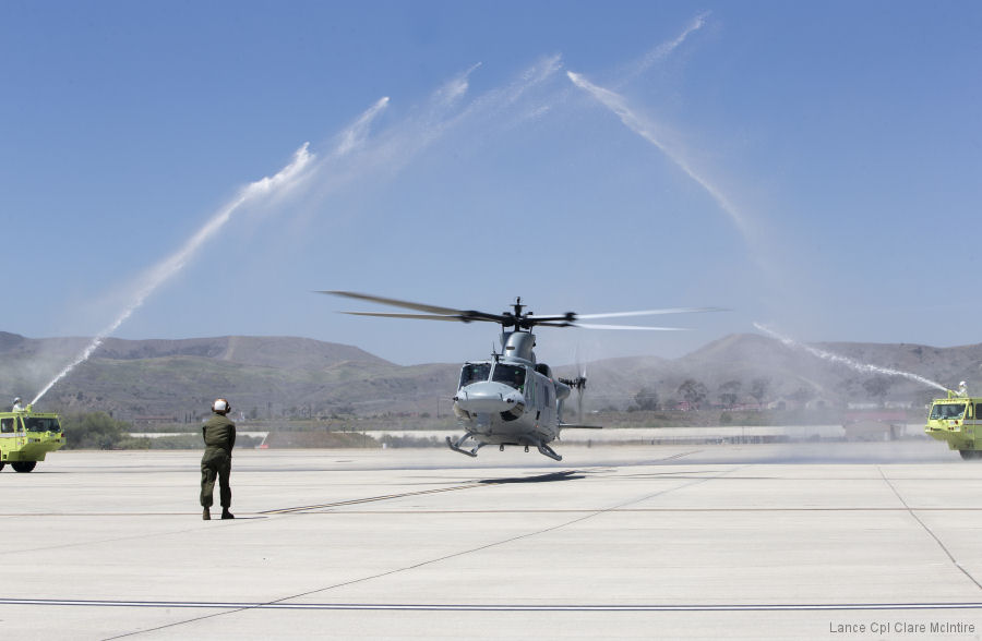helicopter news January 2019 Marines Received Last UH-1Y Venom