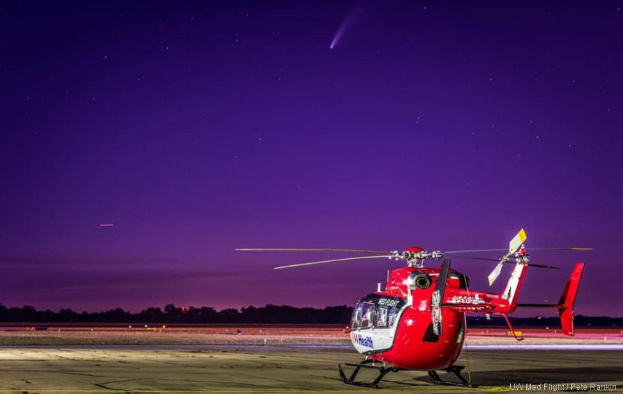 UW Health Med Flight New Base at Portage