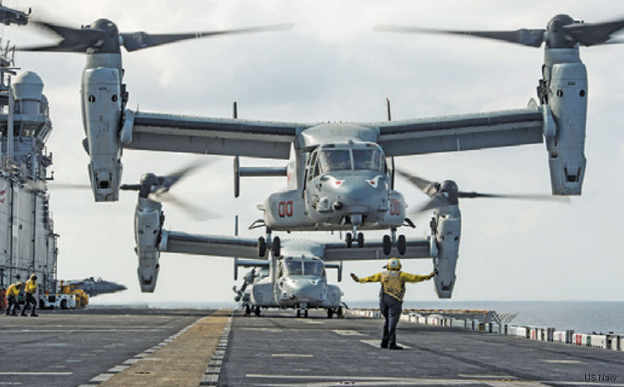 V-22 Osprey Fleet Surpasses 500,000 Flight Hours