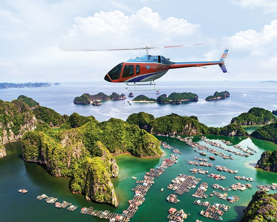 Vietnam Helicopter Tours with Bell 505