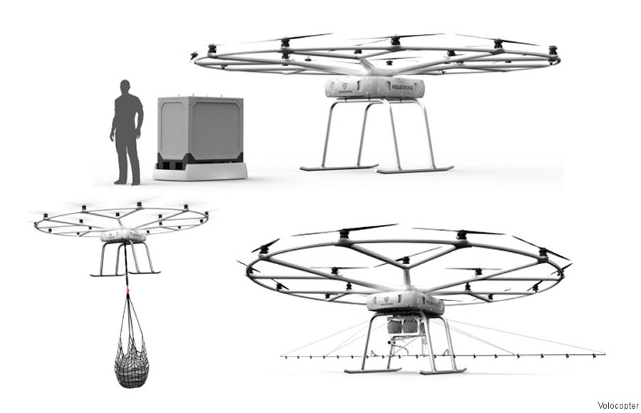 Heavy-Lift VoloDrone Unveiled