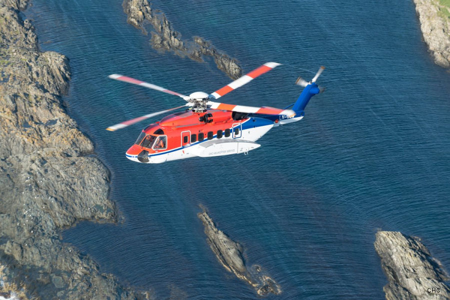 Wintershall Dea Contracts for CHC Norway S-92