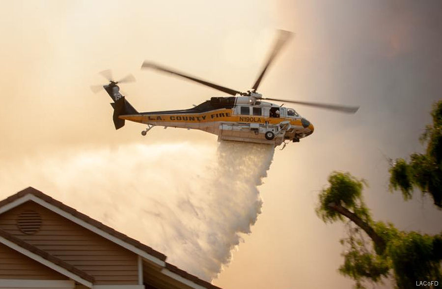 Sikorsky Recognizes LACoFD for Battling Woolsey Fire