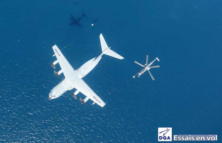 First Fuel Transfer Between A400M and H225M