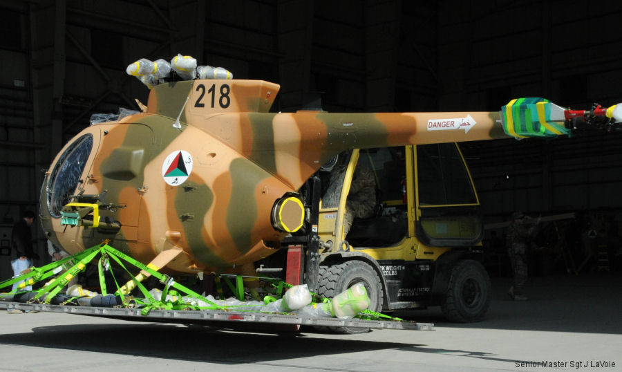 New Contract for Afghan MD530F Helicopters