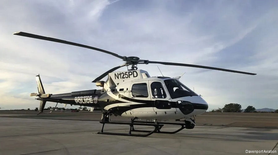 New Airbus H125 for Albuquerque Police