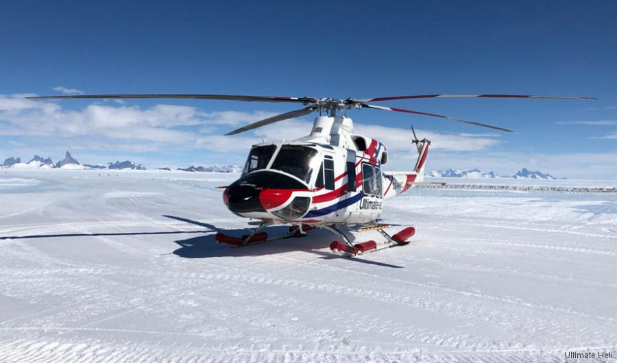 Ultimate Heli Helicopters in Antarctica