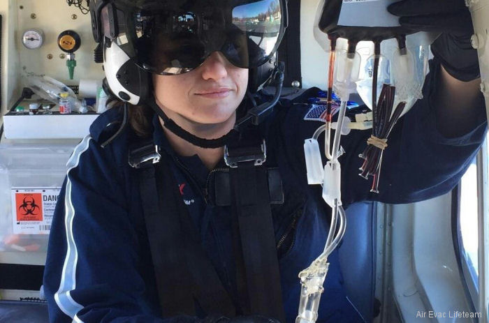 Arkansas Air Evac Helicopters Now Carry Blood