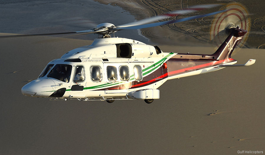 Gulf Helicopters Launch Customer for AW189K