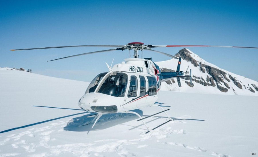 Bell 407GXi in Switzerland