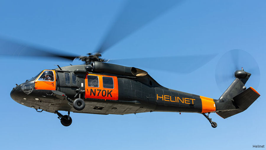 Helinet Adds Black Hawk for California Firefighting