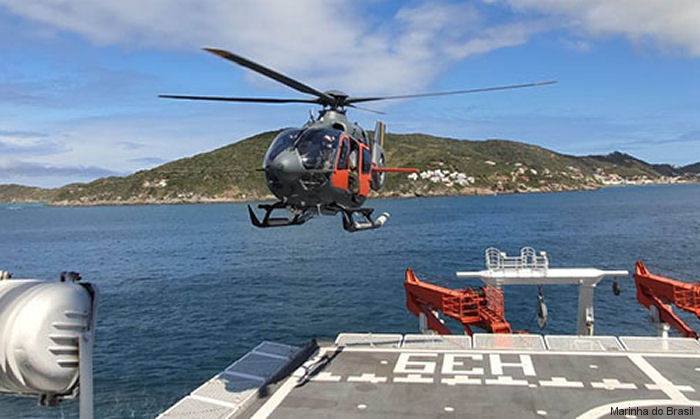 Brazilian Navy H135 Prepares for First Antarctic Mission