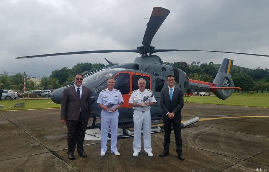 Helibras Delivers First H135 to Brazilian Navy