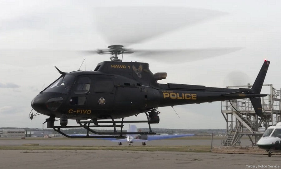Calgary Police New Helicopter