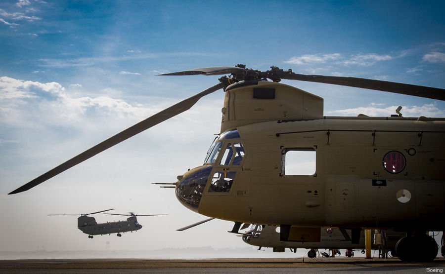 helicopter news April 2020 First CH-47F Chinook for the Netherlands