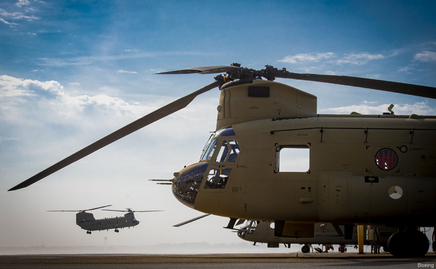 First CH-47F Chinook for the Netherlands