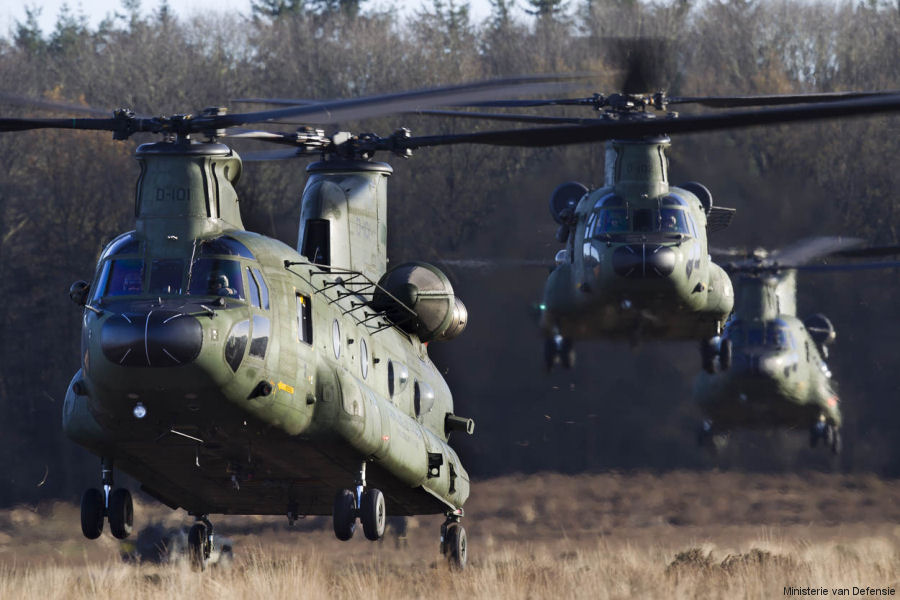 First CH-47F Chinook for the Netherlands
