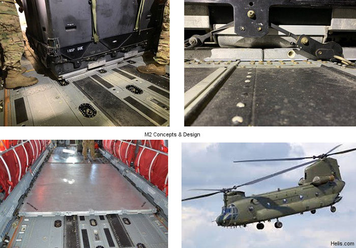 ERFS Tank Shoring System for CH-47 Chinook