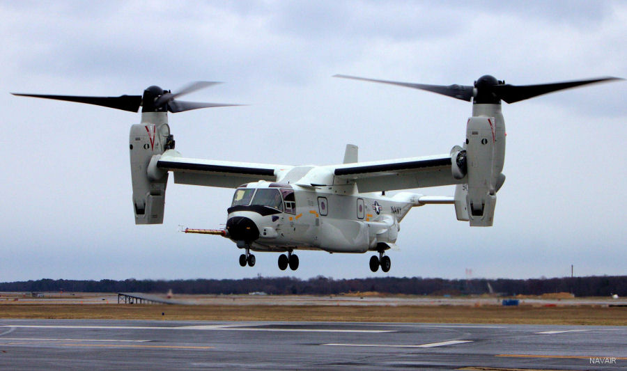 First Ferry Flight for the COD CMV-22 Osprey