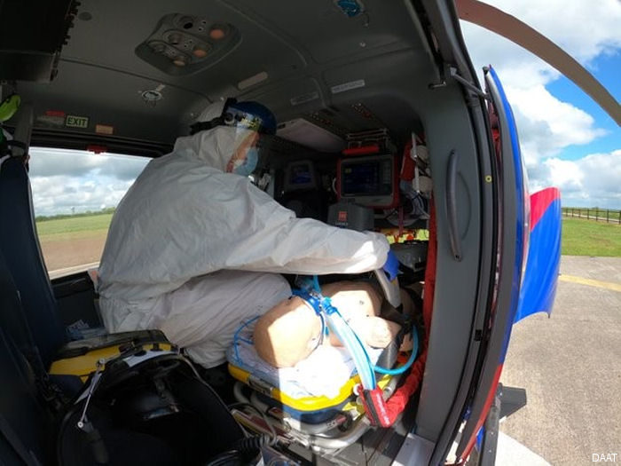 Devon Air Ambulance Safety Measures Against COVID-19