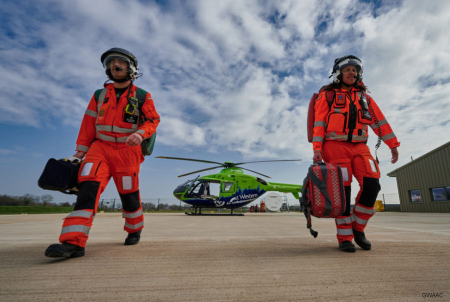 GWAAC Ambulance with the NHS Against COVID-19