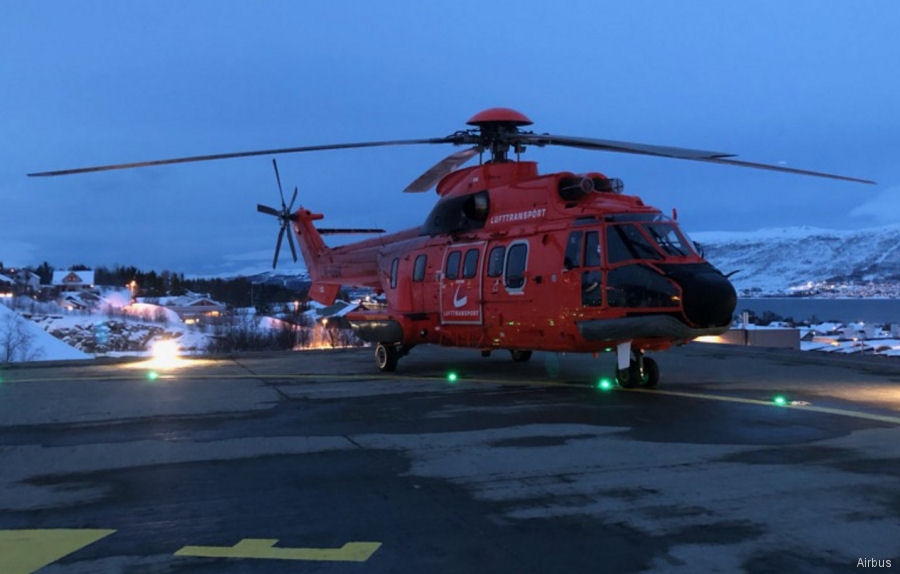 Super Puma for COVID-19 Patients in Northern Norway