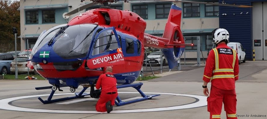 Devon Air Ambulance New H145