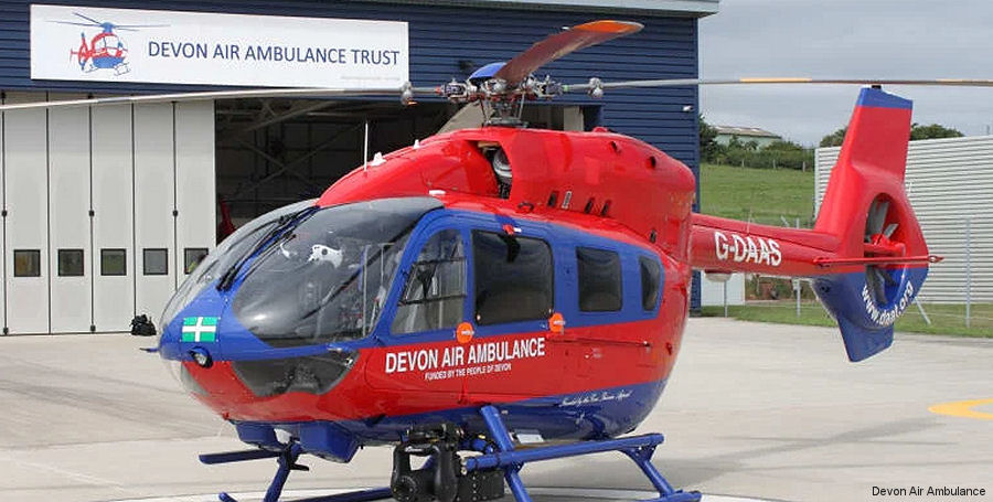 Devon Air Ambulance New Helicopter