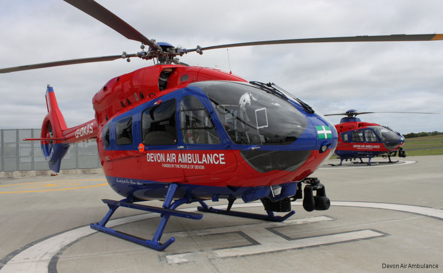 Devon Air Ambulance New Helicopter