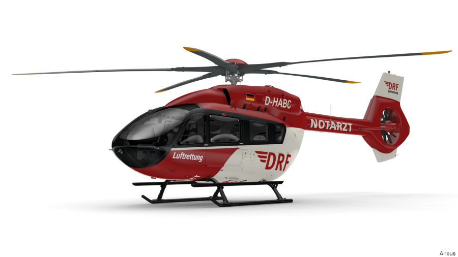 German Ambulance DRF Selects 5-Bladed H145